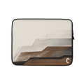 Terraced Escarpment Atmospheric Laptop Sleeve — Fits 13"-16" Laptops & Tablets, incl. MacBook Pro — Design-Led Geological Strata Collection