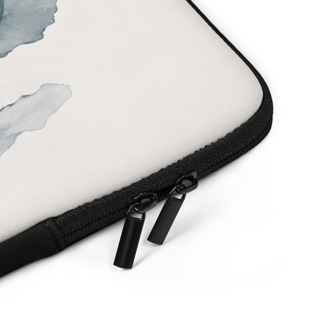 Sea Botanica Kelp Laptop Sleeve — Fits 13"-16" Laptops & Tablets, incl. MacBook Pro — Design-Led Nordic Coast Collection