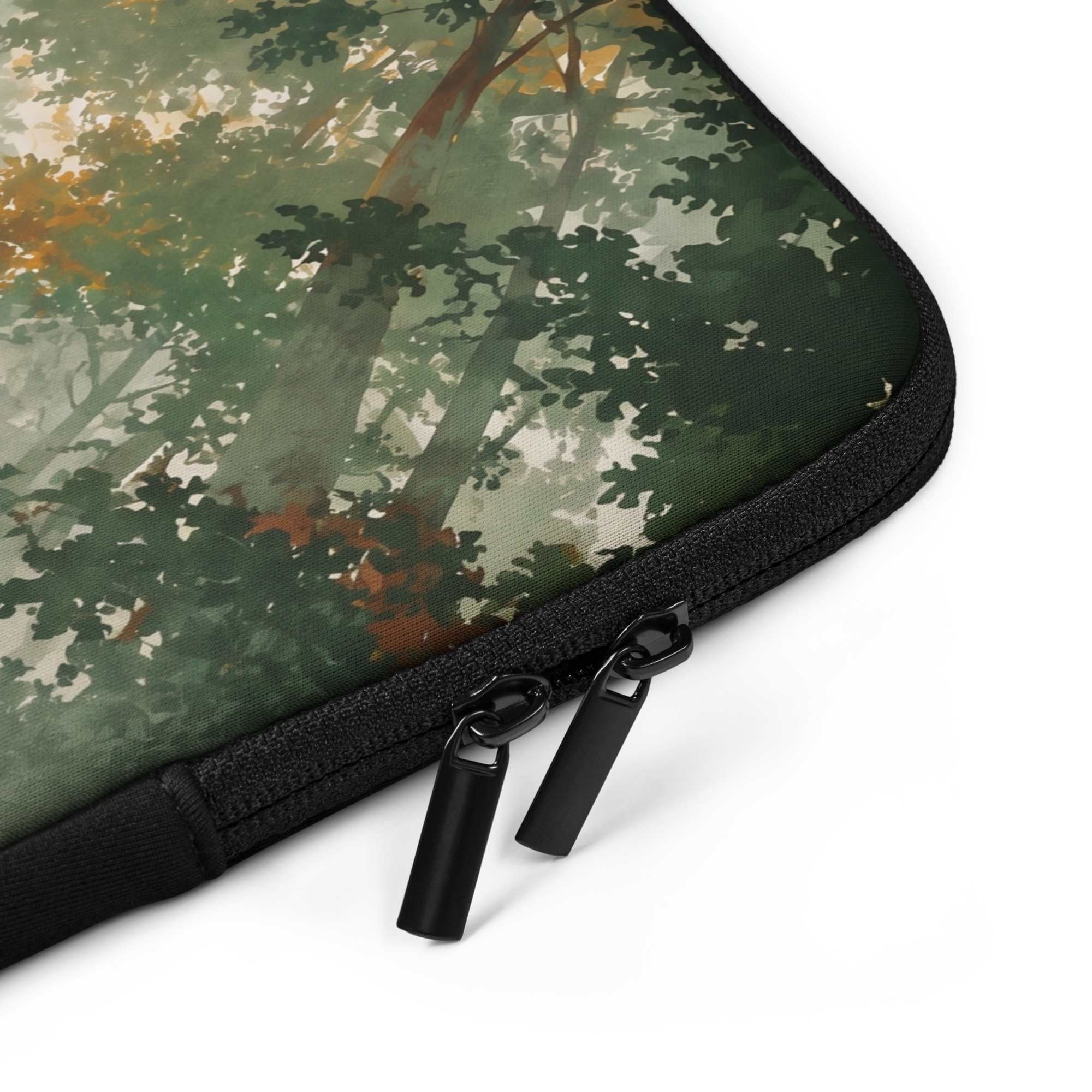 Emergent Layer Atmospheric Laptop Sleeve — Fits 13"-16" Laptops & Tablets, incl. MacBook Pro — Design-Led Rainforest Canopy Collection