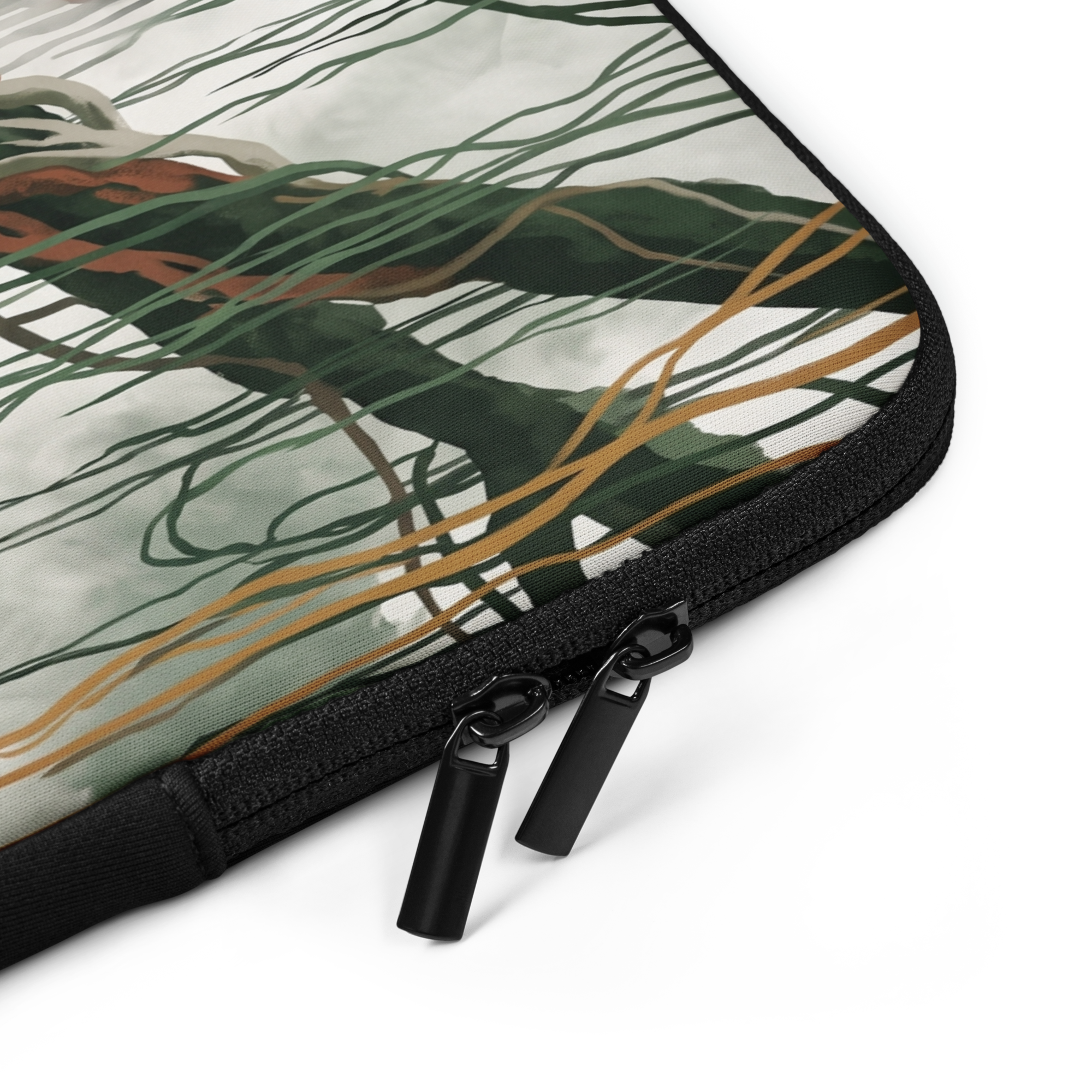Epiphyte Roots Sculptural Laptop Sleeve — Fits 13"-16" Laptops & Tablets, incl. MacBook Pro — Design-Led Rainforest Canopy Collection