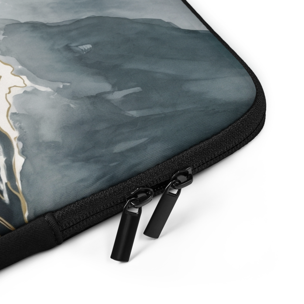 The North Sea Statement Laptop Sleeve — Fits 13"-16" Laptops & Tablets, incl. MacBook Pro — Design-Led Nordic Coast Collection