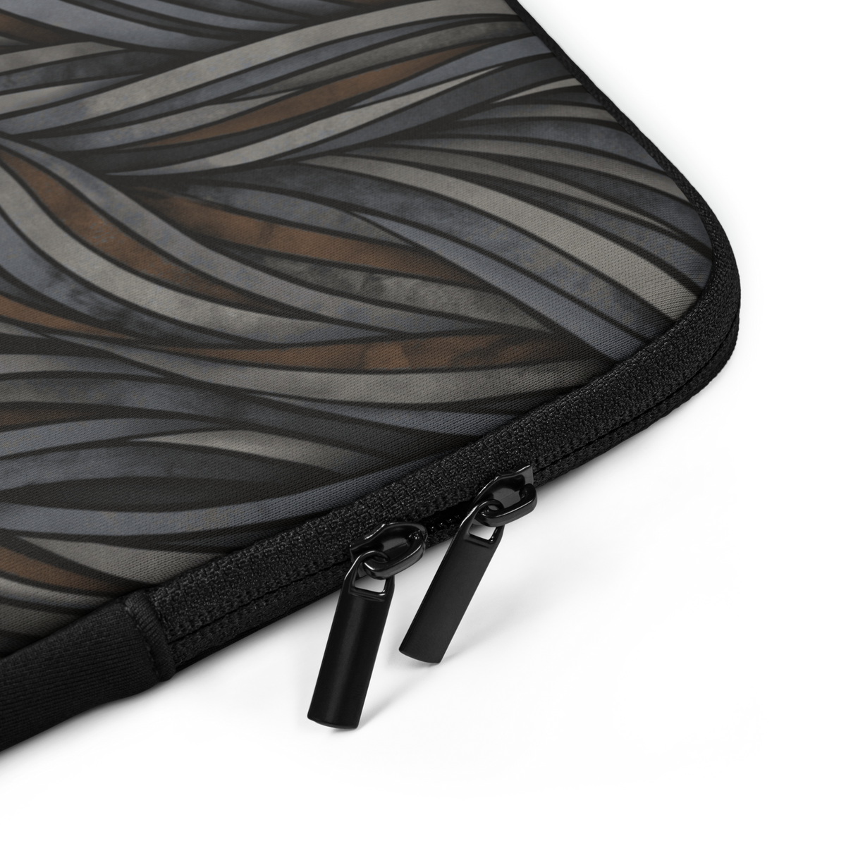 Metamorphic Gneiss Woven Laptop Sleeve — Fits 13"-16" Laptops & Tablets, incl. MacBook Pro — Design-Led Geological Strata Collection