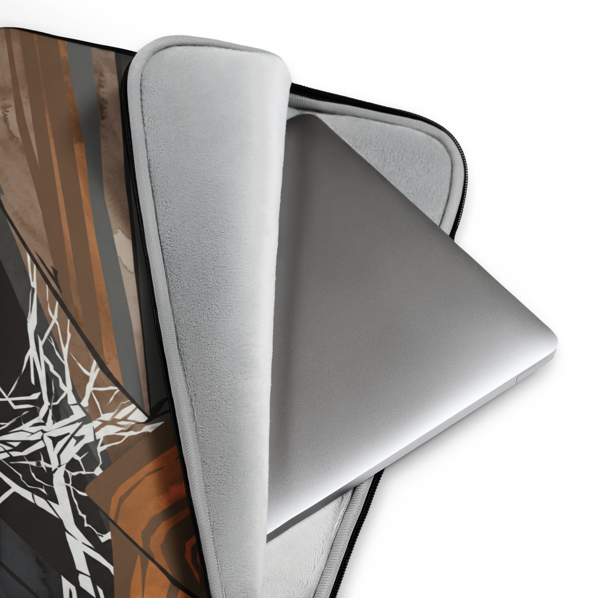 Core Sample Statement Laptop Sleeve — Fits 13"-16" Laptops & Tablets, incl. MacBook Pro — Design-Led Geological Strata Collection